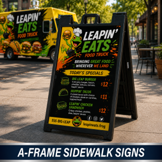 Idea Showcase 1b sidewalk signs wny showcase