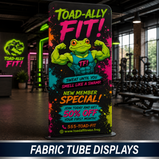 Idea Showcase 26a foam tube displays wny showcase