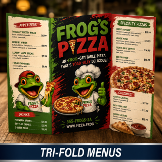 Idea Showcase 2a tri fold menus wny showcase