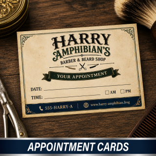 Idea Showcase 3b appointment cards wny showcase