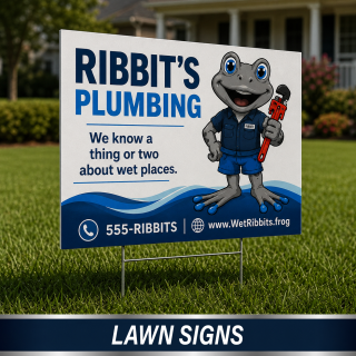 Idea Showcase 4a lawnsigns wny showcase