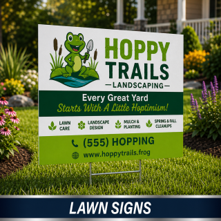 Idea Showcase 7a lawnsigns wny showcase