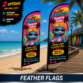 Idea Showcase 9a feather flags wny showcase